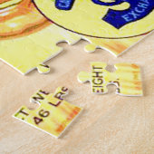 Vintage Fruit Crate Étiquette 8 Jigsaw Puzzle (Côté)