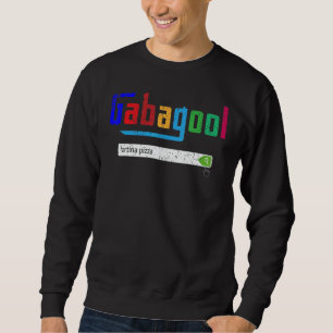 Vintage Gabagool Italiaans Slang Trui