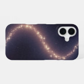Vintage Galactic Path iPhone 16 Hoesje (Achterkant horizontaal)