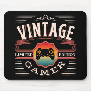 VINTAGE GAMER GELIMITEERDE EDITIE   MUISMAT