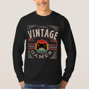 VINTAGE GAMER GELIMITEERDE EDITIE T-Shirt