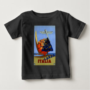 Vintage Garda Italië Air Travel