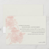 VINTAGE GARDEN | AFBEELDINGSINVITATIE KAART (Voorkant / Achterkant)