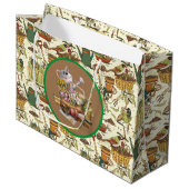 Vintage Gardener Groot Cadeauzakje (Voorkant Gekanteld)