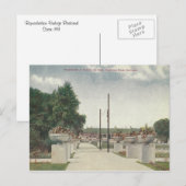 Vintage Garfield Park Chicago Illinois Briefkaart (Voorkant / Achterkant)