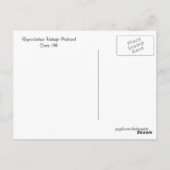 Vintage Garfield Park Chicago Illinois Briefkaart (Achterkant)