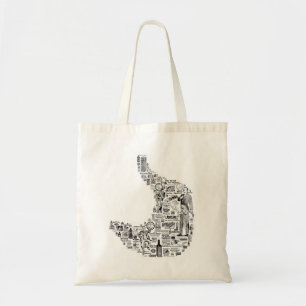 Vintage Gastro-enterologie - gastro-enteroloog cad Tote Bag