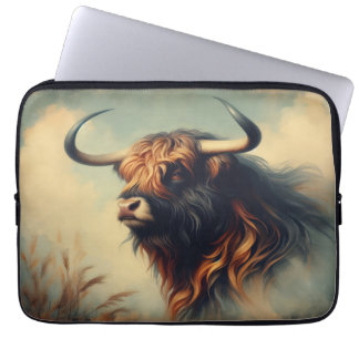 Vintage Gaur Frame Laptop Sleeve