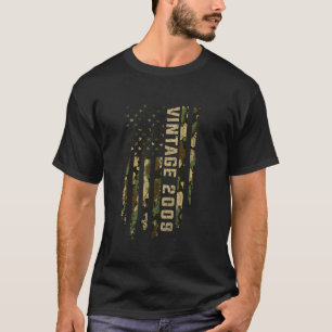 Vintage Geboren in 2009 16e verjaardag Amerikaanse T-shirt