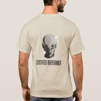 Vintage Gecertificeerde Overdenker Esthetische Gra T-shirt