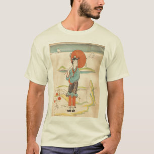 Vintage Geisha/Japans T-shirt