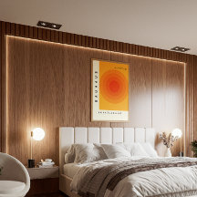 Vintage Geometric Art Poster | Mid-Century Modern