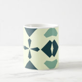 Vintage Geometric Pattern Koffiemok (Center)
