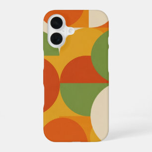 Vintage Geometrische Compositie iPhone 16 Hoesje