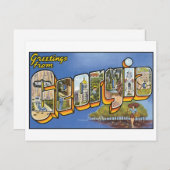 Vintage Georgië Briefkaart (Voorkant / Achterkant)