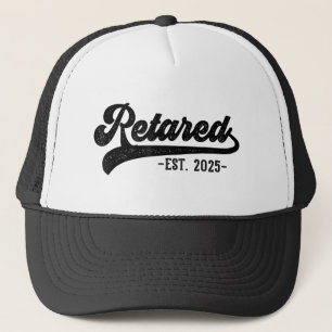 Vintage Gepensioneerd 2025 Pensioen Mannen Vrouwen Trucker Pet