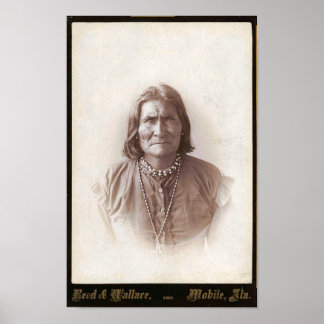 Vintage Geronimo Poster