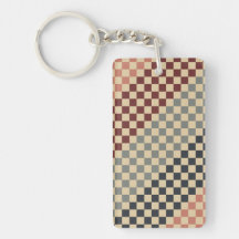 Vintage geruite stijl
