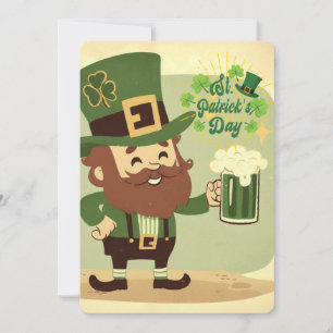Vintage gestileerde St. Patrick's Day Feestdagenkaart