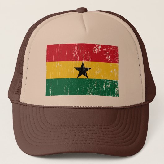 Vintage Ghana Trucker Pet (Voorkant)