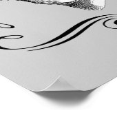 Vintage Gibson Girl Art Poster (Hoek)