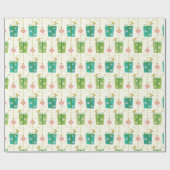 Vintage Gift Box Garland ©studioxine Cadeaupapier (Vlak)