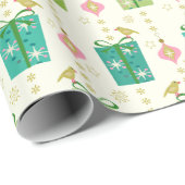 Vintage Gift Box Garland ©studioxine Cadeaupapier (Rol Hoek)