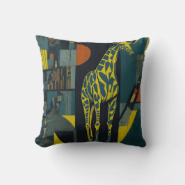 vintage giraff 3 kussen