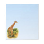 Vintage Giraffe 1912 Notitieblok (Voorkant)