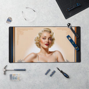 Vintage Glamor Hollywood Blonde Beauté