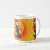 Vintage Glamour Girl Mug (Devant droit)