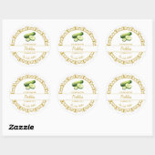 Vintage Gold Picks fait maison Étiquette (Feuille)