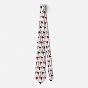 Vintage golf sportshumor, grappige dwaze golfer stropdas
