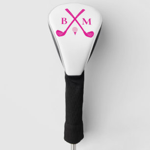 Vintage Golfclub Logo Monogram Beginletters Golfheadcover