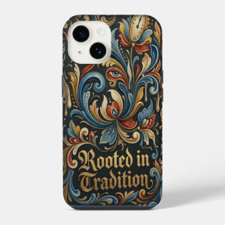 Vintage Google Pixel 8 Case - 'Rooted in Tradition iPhone 14 Hoesje
