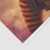 Vintage Gotische Rode Panda Dromerige Decoupage Tissuepapier (Detail)