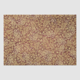     Vintage Gouden Spiraalpatroon Elegante Terraco Tissuepapier