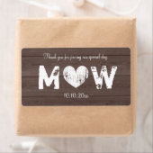 Vintage grange mariage bouteille d'eau étiquettes (En situation)