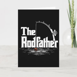 Vintage Grappige Vissen - De Rodfather Kaart