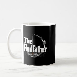 Vintage Grappige Visvangst - De Rodfather Koffiemok