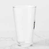 Vintage Gravure Zee Schildpad Spat Vector Design_ Glas (Rechts)