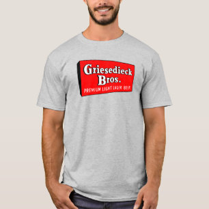 Vintage Griesdieck Bros. T-shirt du logo de la biè