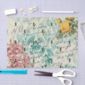 Vintage Groene Beetle Ephemera Tissuepapier (Craft)