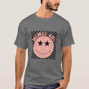 Vintage Groovy Mama's Girl Proud mammie Teen moede T-shirt