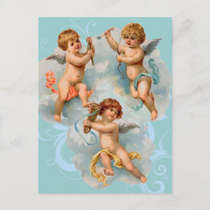 Vintage Guardian Angel Briefkaart