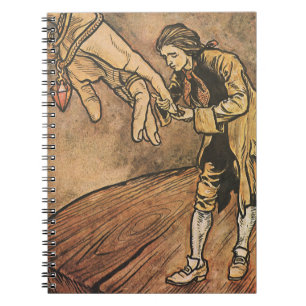 Vintage Gulliver's Travels by Arthur Rackham Notitieboek