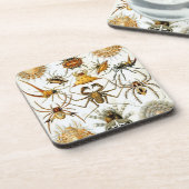 Vintage Haeckel Bier Onderzetter (Linkerzijde)