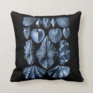 Vintage Haeckel Seashells Pillow Kussen