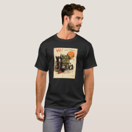 Vintage Halloween Afbeelding Man T Shirt