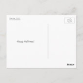 Vintage Halloween Briefkaart (Achterkant)